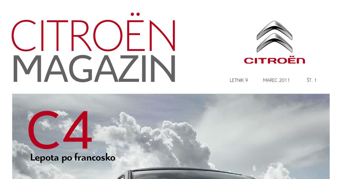 Revija Citroën magazin